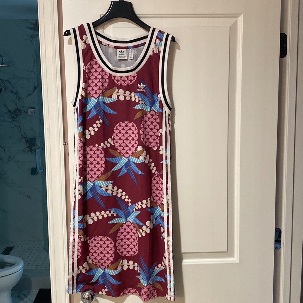 Adidas Women Size Small Farm Collection Jersey Dress